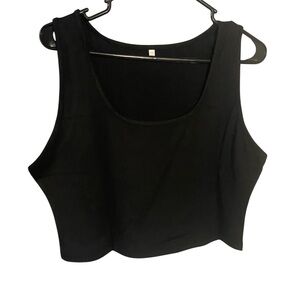 Black Crop Top